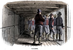 Egy börtöntömb fedélzetén, 1848 alkotó: Unbekannt
