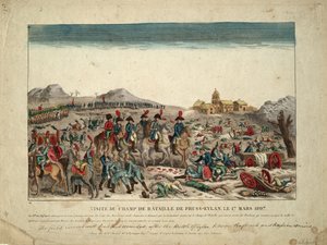 Az eilaui csatamezőn, 1807 alkotó: Unbekannt