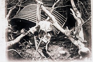 A Chemin des Dames-on, Észak-Franciaországban, c1914-c1918 alkotó: Unbekannt