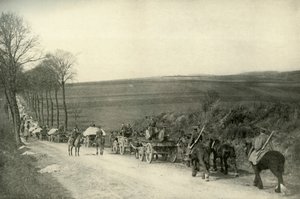 Útban az árkok felé, 1919. alkotó: Unbekannt