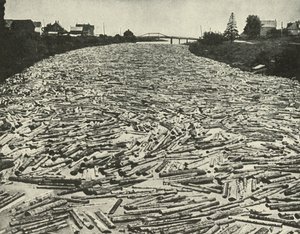 Útban a fűrészmalmok felé, 1948. alkotó: Unbekannt