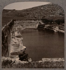 Salamon egyik medencéje, 1900 alkotó: Unbekannt