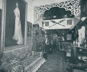 A Sandow Institute egyik fogadószobája, 1898 alkotó: Unbekannt