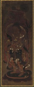 A tizenkét déva egyike: Kwa-ten Agni, 15. század vége – 16. század eleje. alkotó: Unbekannt
