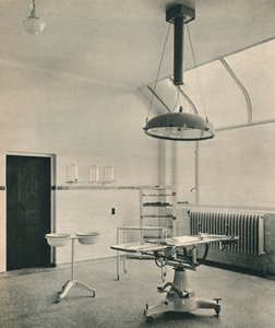 Műtő, Princess Louise Kensington Hospital for Children. Építészek, George Lansdown és alkotó: Unbekannt
