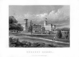 Osborne House, egykori királyi rezidencia East Cowes-ban, Wight-szigeten, Angliában, 1899 alkotó: Unbekannt