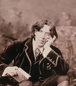 Oscar Wilde ír születésű drámaíró és szellemes, 1882 alkotó: Unbekannt