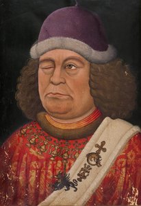 Oswald von Selva. A B dal-kézirat előlapja, 1432 körül. alkotó: Unbekannt