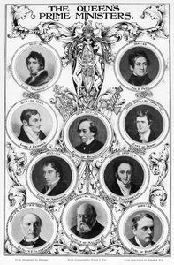 Viktória királynő miniszterelnökei, 1901. alkotó: Unbekannt