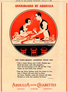 Abdulla meghallotta – The Stony Brokes Sandwich Snack Bar, 1933 alkotó: Unbekannt