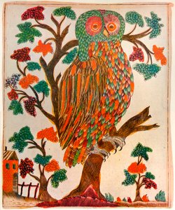 Bagoly, Lubok nyomat, 1800 alkotó: Unbekannt