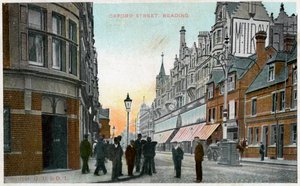 Oxford Street, Reading, Berkshire, 1900-1910 alkotó: Unbekannt