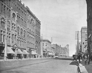 Pacific Avenue, Tacoma, Washington, USA, c1900. alkotó: Unbekannt