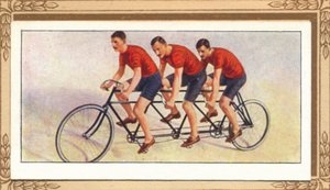 Pacing Triplet, 1939 alkotó: Unbekannt