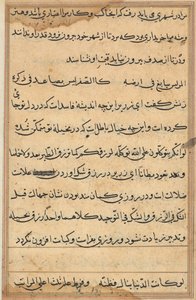 Oldal a Papagáj meséiből Tuti-nama: szövegoldal, c. 1560. alkotó: Unbekannt