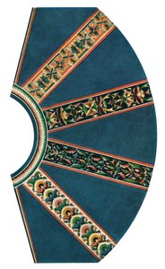 Festmény kupolára, Chora templom, Konstantinápoly [Isztambul, Törökország], 1928. alkotó: Unbekannt
