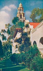 A Tudomány Palotája és a California Tower, 1935 alkotó: Unbekannt