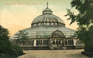 Pálmaház, Sefton Park, Liverpool, 1946. alkotó: Unbekannt