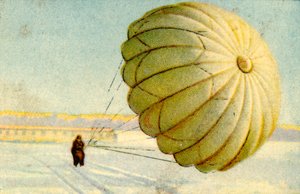 Ejtőernyős leszállás, 1932. alkotó: Unbekannt
