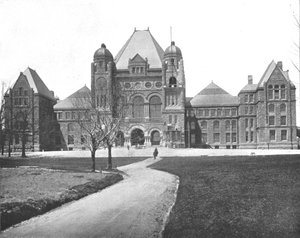 Parlament épületei, Toronto, Kanada, 1900. alkotó: Unbekannt