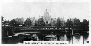 Parlament épületei, Victoria, British Columbia, Kanada, 1920-as évek alkotó: Unbekannt