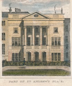 A St. Andrews Place része, 19. század. alkotó: Unbekannt