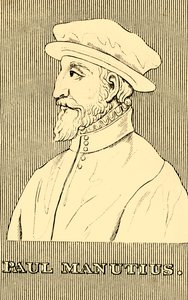 Paul Manutius, 1512-1574, 1830 alkotó: Unbekannt