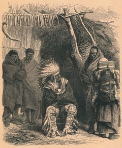 Pawnee indiánok, XIX. század alkotó: Unbekannt