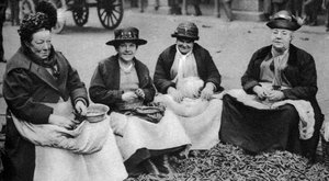 Borsóhéj a Covent Gardenben, Londonban, 1926-1927 alkotó: Unbekannt