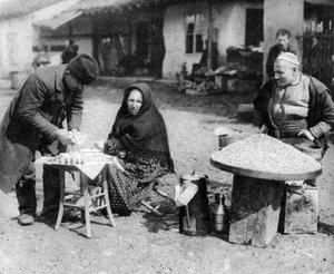 Földimogyoró és illattalp, Szófia, Bulgária, 1923. év alkotó: Unbekannt