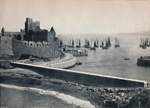 Peel – A régi vár és kikötő, 1895 alkotó: Unbekannt