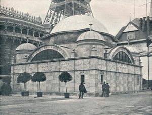Félszigeti és keleti pavilon folyófront, c1900 alkotó: Unbekannt