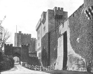 Penrhyn kastély, Bangor, Észak-Wales, 1894. alkotó: Unbekannt