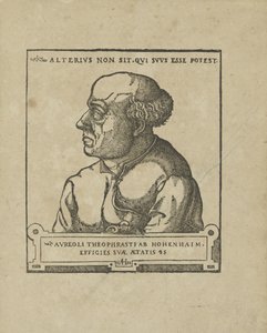 Philippus Theophrastus Aureolus Bombastus von Hohenheim Paracelsus, 1538 körül. alkotó: Unbekannt