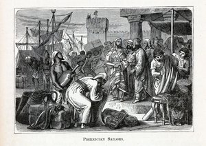 Föníciai tengerészek, 1882 alkotó: Unbekannt
