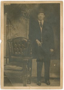 Samuel Grant portréja, 1926 előtt. alkotó: Unbekannt