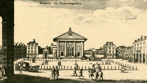 Piazza Covent Gardenben, 18. század, 1925. alkotó: Unbekannt