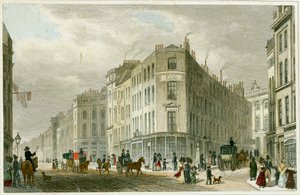 Piccadilly, London, 1830 alkotó: Unbekannt