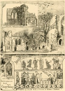 Festői darabok az Eastby Abbey-ből, 1898. alkotó: Unbekannt