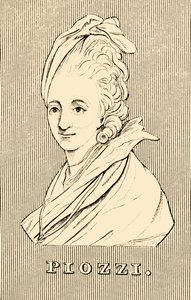 Piozzi, 1741-1821, 1830. alkotó: Unbekannt