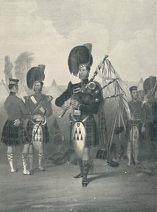 Piper, 42. Royal Highlanders, 19. század, 1909 alkotó: Unbekannt