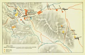 A sekigaharai csata terve, 1600. október 21., 1903. alkotó: Unbekannt