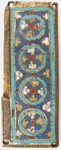 Emléktábla egy ereklyetartó szentélyből, német vagy dél-holland, kb. 1175-1200. alkotó: Unbekannt