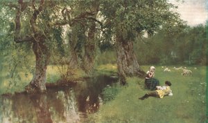 Költő és paraszt, c1902. alkotó: Unbekannt