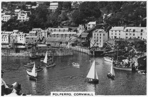 Polperro, Cornwall, 1936 alkotó: Unbekannt