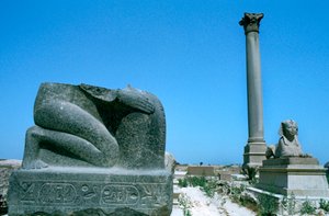 Pompeius-oszlop, Alexandria, Egyiptom alkotó: Unbekannt