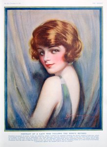 Ponds Cream hirdetés, 1928 alkotó: Unbekannt