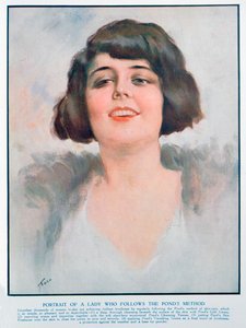 Ponds Cream hirdetés, 1928 alkotó: Unbekannt