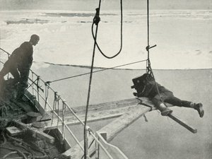 Ponting Cinematographs The Bow of the Terra Nova, c19101913, 1913 alkotó: Unbekannt