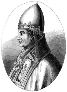 IX. Gergely pápa c1143-1241, 1849 alkotó: Unbekannt